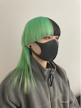 ゼスト パーク(ZEST PARK) ダブルカラー/ブリーチ/吉祥寺/学割U24/黒木玲奈