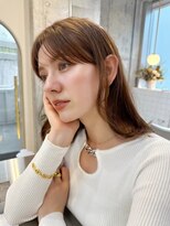 シーシンジュク 新宿南口(Sea shinjuku)&nbsp;韓国風前髪×シルキーベージュ【髪質改善/新宿/マッシュパーマ】