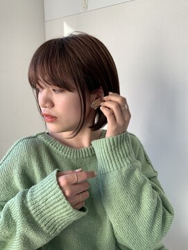 エクリボンヌ(equri bonne) ぱつっとボブ