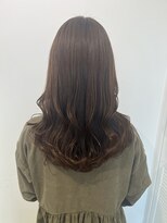 アドラーブル 万代店 (adorable)&nbsp;大人可愛い大人美人ふんわりカール小顔カットグレージュカラー