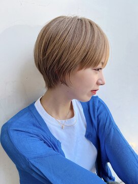 トルネード(TORNADO) 大人ショートヘア ふんわり前髪ありマッシュ短め丸顔K20240318