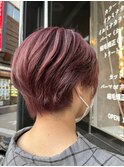 レッドブラウンカラー