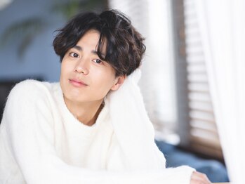 クリアオム 春日部(CLEAR homme)の写真/メンズパーマはお任せ下さい！再現性の高いパーマで朝のスタイリングも時短に☆忙しいメンズにも◎