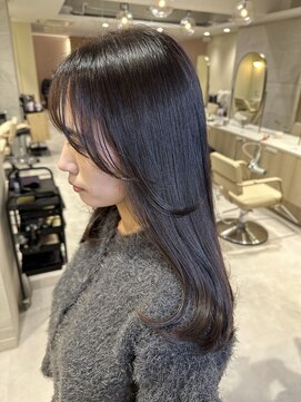 ミズチャーム(Ms.CHARM) グレージュカラー/顔まわりカット