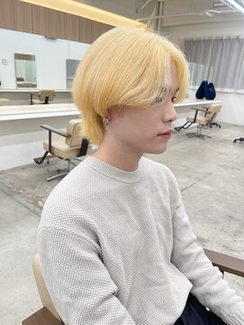 ニュート(Neut ) ブリーチ抜きっぱなしブロンド/メンズハイトーンカラー/名古屋