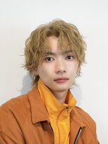 オーシャントーキョー(OCEAN TOKYO)&nbsp;メンズパーマツイスパ波巻きスパイラルマッシュセンターパート