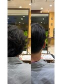 メンズカット　men'sカット　マッサージ/キッズカット/髪質改善