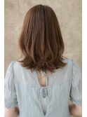 大人かわいいウェーブミディアムウルフカット312X北浦和20代30代