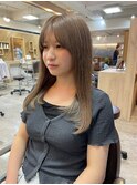 まろやかベージュ×こだわり顔まわり