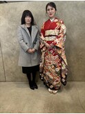 振袖着付