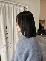 タップ(TAP)&nbsp;グレージュカラー/暗髪カラー/金沢市美容室