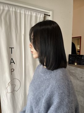 タップ(TAP) グレージュカラー/暗髪カラー/金沢市美容室