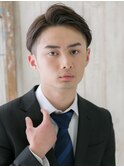 ダークアッシュ大人かっこいいフェードスタイルU南越谷
