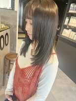 サーカス(circus)&nbsp;レイヤーカット×オリーブグレイカラー☆