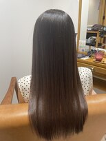 ルナス 福岡天神(LUNAS) サラツヤ柔らか髪質改善トリートメント【似合わせカット】