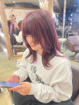 コワファースト 大分(COIFF1RST) パープルカラー