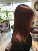 エアンスカラーで髪質改善