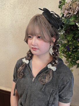 ヘアーズ ラブリージョブリー(hair's Lovely Jubbly) 【前田】編み下ろしツイン