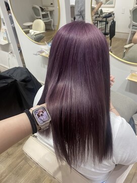 ケイリー(KAYLEE) 【ダブルカラー】ラベンダー