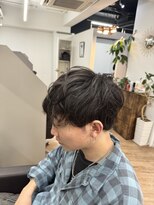 メンズサロン ジ エクト リアン 箕面(メンズサロン The Ect Lien)&nbsp;ワンカーナチュラルル無造作パーマ