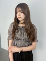 シエル バイ ケンジ 登戸 生田(CIEL by KENJE)&nbsp;韓国ヘアレイヤーカット前髪顔周り小顔カットロング