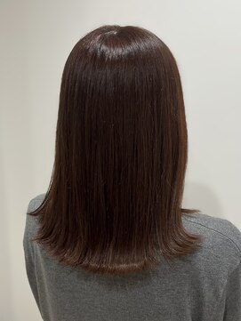 コタン(COTAN) 【COTAN nakaji】チョコレートブラウン/外ハネミディアム