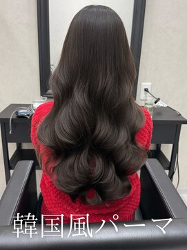 エース 梅田(ace) コテ巻き風パーマ /韓国風パーマ/デジタルパーマ/レイヤーカット