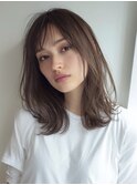 ダークパール/ナチュラルショート/ミルクブラウン