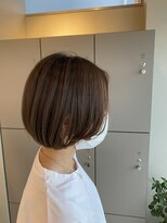 エイト 沖縄豊崎店(EIGHT toyosaki)&nbsp;【EIGHT豊崎】お客様スタイル_ ショートボブで軽やか美人に