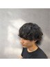 【上田限定】メンズカット+パーマ+眉カット