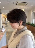 大人かっこいいハンサムショート