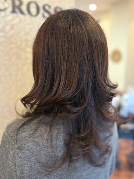 クロス(CROSS) 白髪染め/美髪カラー/大人可愛い/50代60代