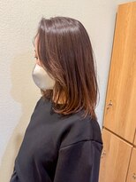 クリック(Click) 着物ヘア/大人ガーリー/ダークアッシュ/似合わせカット/小倉