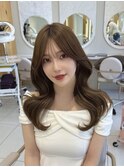 20代30代40代◎韓国式小顔レイヤースタイル