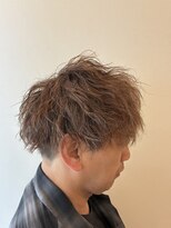 ニコラ(NICOLA)&nbsp;ツイストパーマ×ハイトーンカラー