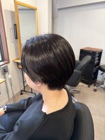 アフェクト 上大岡(affect) ミルクティーブロンド/ダークブルー/デジタルパーマ/上大岡