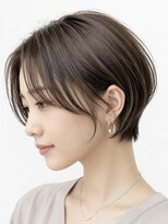 ウィールールピヴォクロス(WE RULE pivot cross)&nbsp;グレージュ×小顔くびれショートボブ