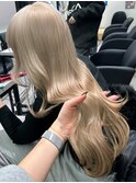 ダークパープルナチュラルショート夏のヘアアレンジ渋谷
