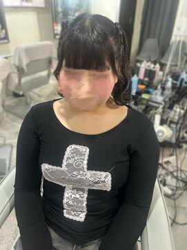 アイビー 新宿(IVY) 編み上げハーフツイン