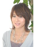 小顔を叶えるダイヤモンドミディ