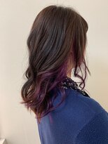 ダスティ 豊科駅前店(Dasty)&nbsp;アッシュ系透明感カラー+インナーカラー