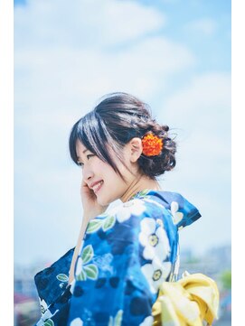 ザップ(ZAP) 浴衣髪