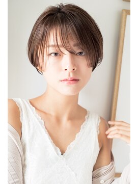 ラミ(L'ami) 【東 純平】大人かわいい 色っぽ 小顔 ショートボブ