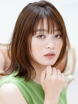 ナオシ トレス 富雄店(nao*c tres)&nbsp;【奈良/富雄nao*c】ひし形シルエット小顔前下がり外ハネボブ