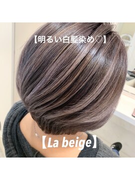 アッシュ 武蔵小金井店(Ash) ＼明るい白髪染め×グレージュ／