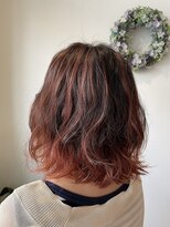 ケイズプラス(K's PLUS)&nbsp;ピンク系バレイヤージュ