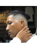 ヘアーサロン ファイン(Hair Salon FINE) manbun×skinfade