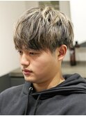 【ポルテオム】メッシュキャップハイライトツーブロック