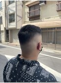 フェザーアップ+スキンフェード