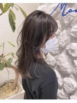モアナ バイ ヘッドライト 駒沢大学店(Moana by HEADLIGHT)&nbsp;Moana【駒沢】#レイヤーカット#ベージュブラウン#前髪